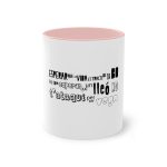 Taza bicolor - Rosa - Lleó vegà