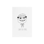 Cartel de metacrilato con soporte - Camiseta unisex Cap de Pere Cans