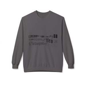Sudadera Softstyle cuello redondo - Gris marengo - Lleó vegà