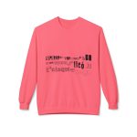 Sudadera Softstyle cuello redondo - Rosa limonada - Lleó vegà Sudadera Softstyle cuello redondo - Rosa limonada - Lleó vegà