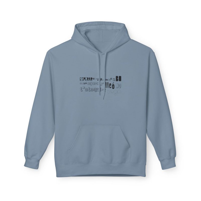Sudadera Softstyle con capucha - Azul piedra - Lleó vegà