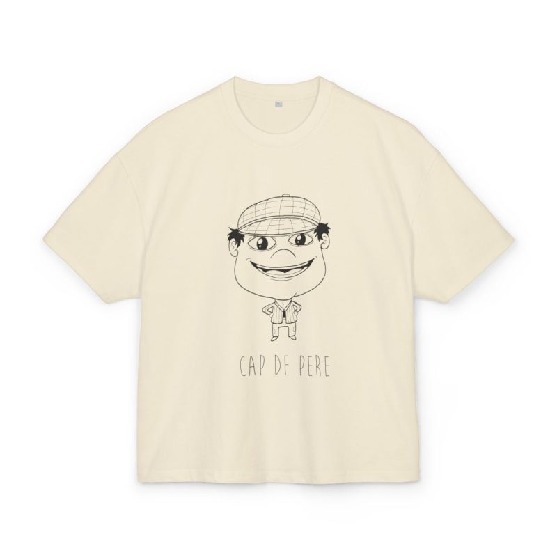 Camiseta box ultra gruesa - Arena - Camiseta unisex Cap de Pere Cans