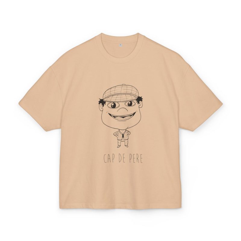 Camiseta box ultra gruesa - Beis - Camiseta unisex Cap de Pere Cans