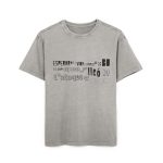 Camiseta oversize lavado acido - Gris asfalto - Lleó vegà