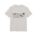 Camiseta oversize gruesa - Gris jaspeado claro - Lleó vegà Camiseta oversize gruesa - Gris jaspeado claro - Lleó vegà