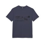 Camiseta oversize gruesa - Azul marino - Lleó vegà Camiseta oversize gruesa - Azul marino - Lleó vegà