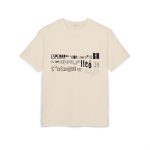 Camiseta oversize gruesa - Arena - Lleó vegà Camiseta oversize gruesa - Arena - Lleó vegà