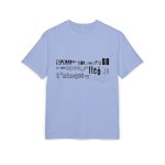 Camiseta oversize gruesa - Azul violeta - Lleó vegà Camiseta oversize gruesa - Azul violeta - Lleó vegà