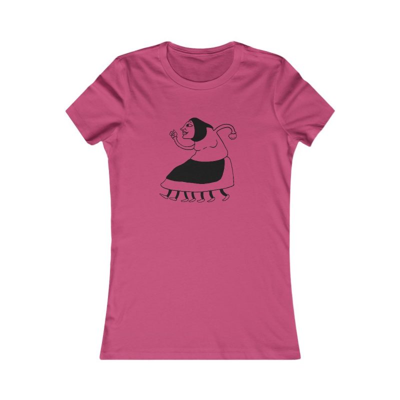 Camiseta mujer Favorite - Frambuesa - Camiseta «Jaia Corema» Camiseta mujer Favorite - Frambuesa - Camiseta «Jaia Corema»