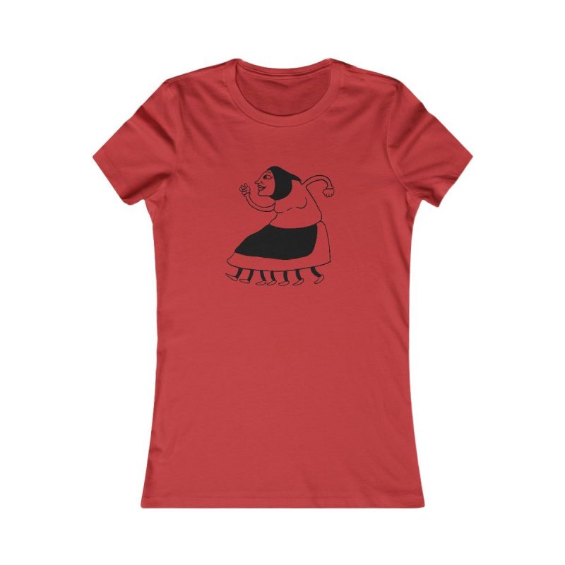 Camiseta mujer Favorite - Rojo - Camiseta «Jaia Corema»