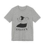 Camiseta jersey manga corta - Gris jaspeado - Camiseta «Jaia Corema» Camiseta jersey manga corta - Gris jaspeado - Camiseta «Jaia Corema»