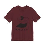 Camiseta jersey manga corta - Granate - Camiseta «Jaia Corema» Camiseta jersey manga corta - Granate - Camiseta «Jaia Corema»