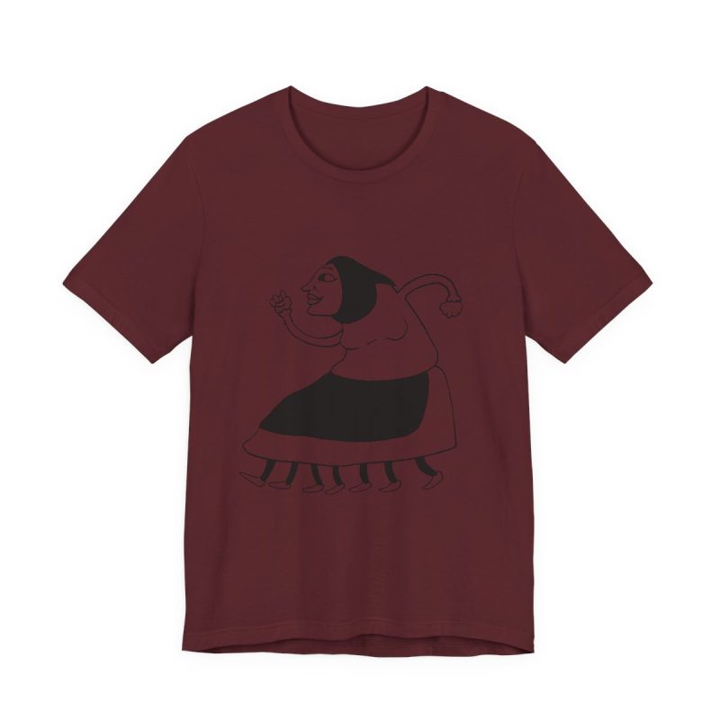 Camiseta jersey manga corta - Granate - Camiseta «Jaia Corema»