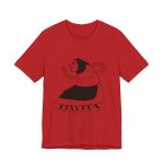Camiseta jersey manga corta - Rojo - Camiseta «Jaia Corema» Camiseta jersey manga corta - Rojo - Camiseta «Jaia Corema»