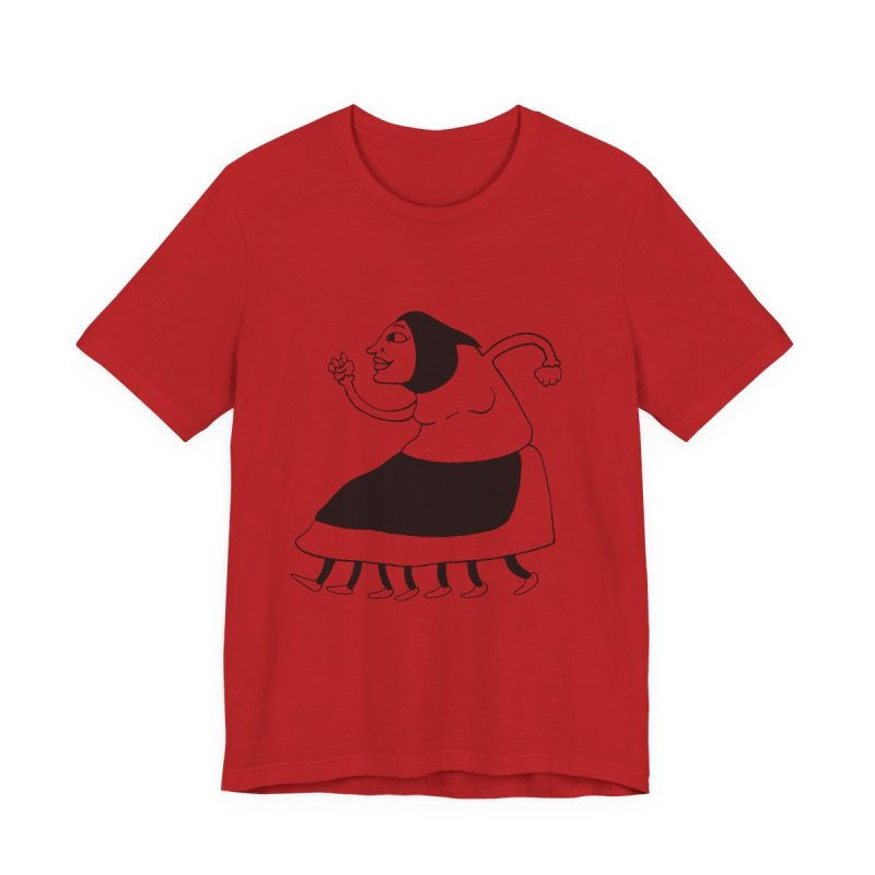 Camiseta jersey manga corta - Rojo - Camiseta «Jaia Corema»