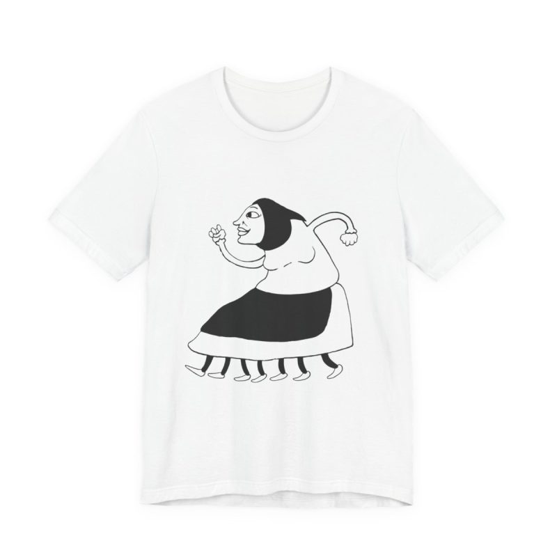 Camiseta jersey manga corta - Blanco - Camiseta «Jaia Corema»