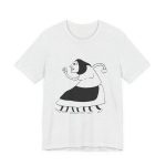 Camiseta jersey manga corta - Gris ceniza - Camiseta «Jaia Corema» Camiseta jersey manga corta - Gris ceniza - Camiseta «Jaia Corema»