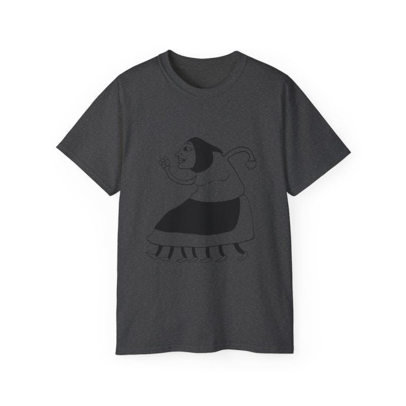 Camiseta ultra algodon - Gris oscuro jaspeado - Camiseta «Jaia Corema»
