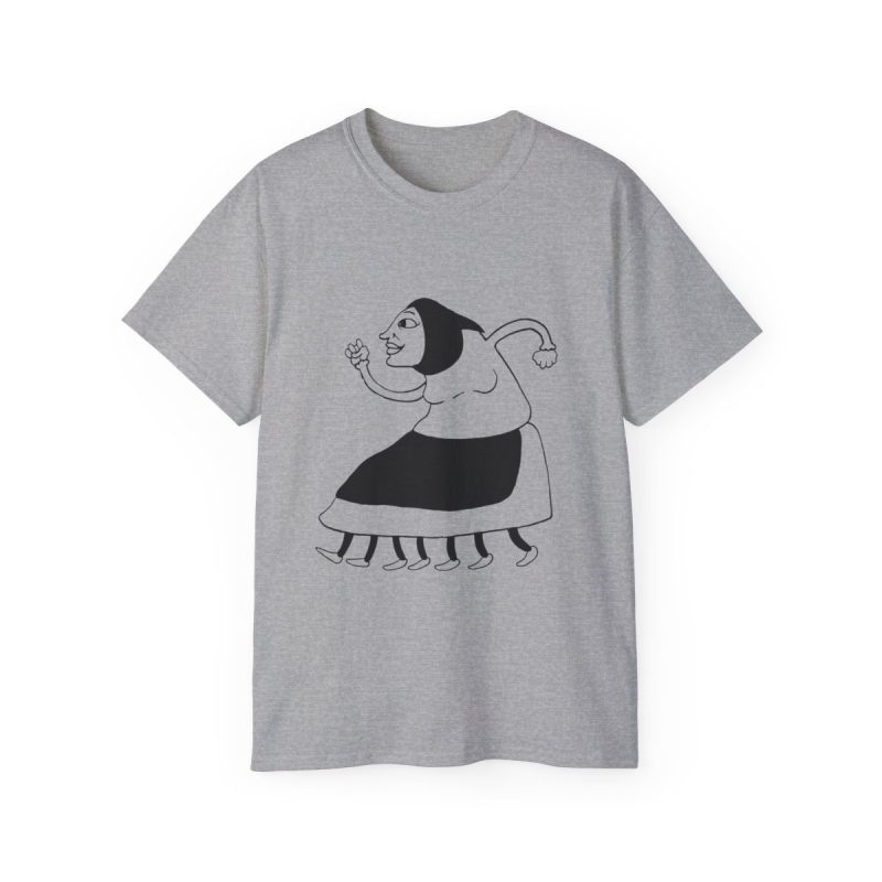 Camiseta ultra algodon - Gris deportivo - Camiseta «Jaia Corema»