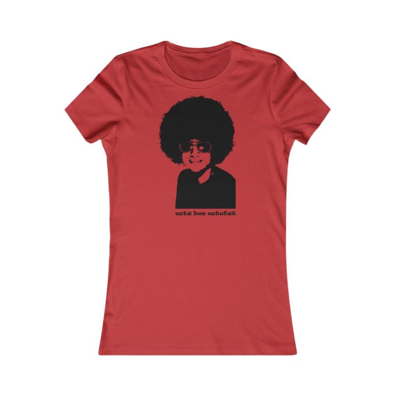 Camiseta mujer Favorite - Rojo - Estufat