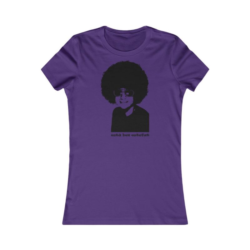 Camiseta mujer Favorite - Morado equipo - Estufat