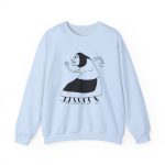 Sudadera cuello redondo - Azul claro - Camiseta «Jaia Corema»