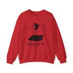Sudadera cuello redondo - Rojo - Camiseta «Jaia Corema»