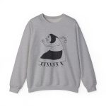 Sudadera cuello redondo - Gris deportivo - Camiseta «Jaia Corema»