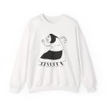 Sudadera cuello redondo - Blanco - Camiseta «Jaia Corema»