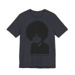 Camiseta jersey manga corta - Azul marino jaspeado - Estufat