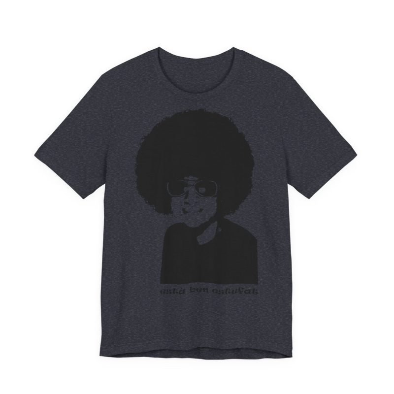 Camiseta jersey manga corta - Azul marino jaspeado - Estufat