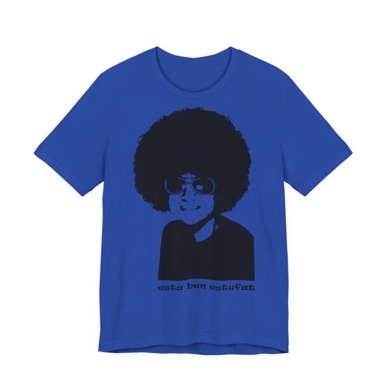 Camiseta jersey manga corta - Azul royal autentico - Estufat