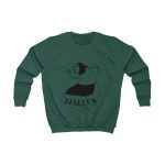 Sudadera infantil - Verde botella - Camiseta «Jaia Corema»