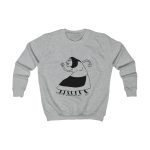 Sudadera infantil - Gris jaspeado claro - Camiseta «Jaia Corema»