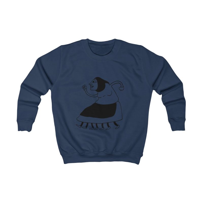 Sudadera infantil - Azul marino Oxford - Camiseta «Jaia Corema»