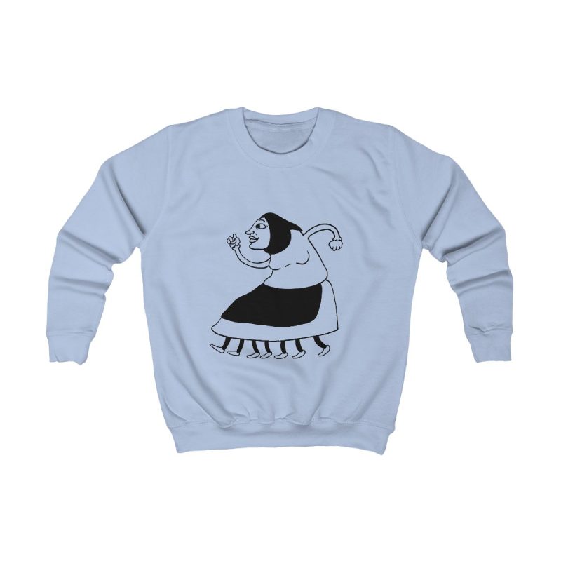 Sudadera infantil - Azul cielo - Camiseta «Jaia Corema»