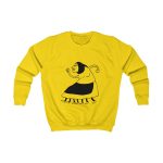 Sudadera infantil - Amarillo sol - Camiseta «Jaia Corema»