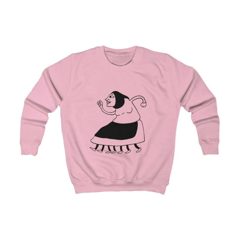 Sudadera infantil - Rosa bebe - Camiseta «Jaia Corema»