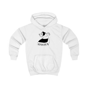 Sudadera con capucha infantil - Blanco artico - Camiseta «Jaia Corema»