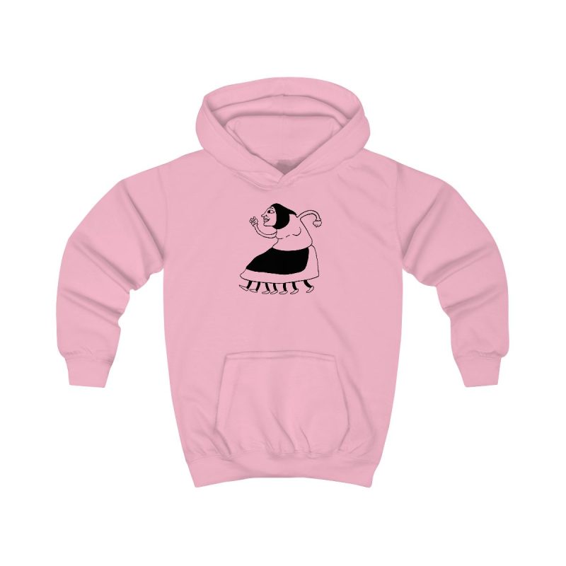 Sudadera con capucha infantil - Rosa bebe - Camiseta «Jaia Corema»