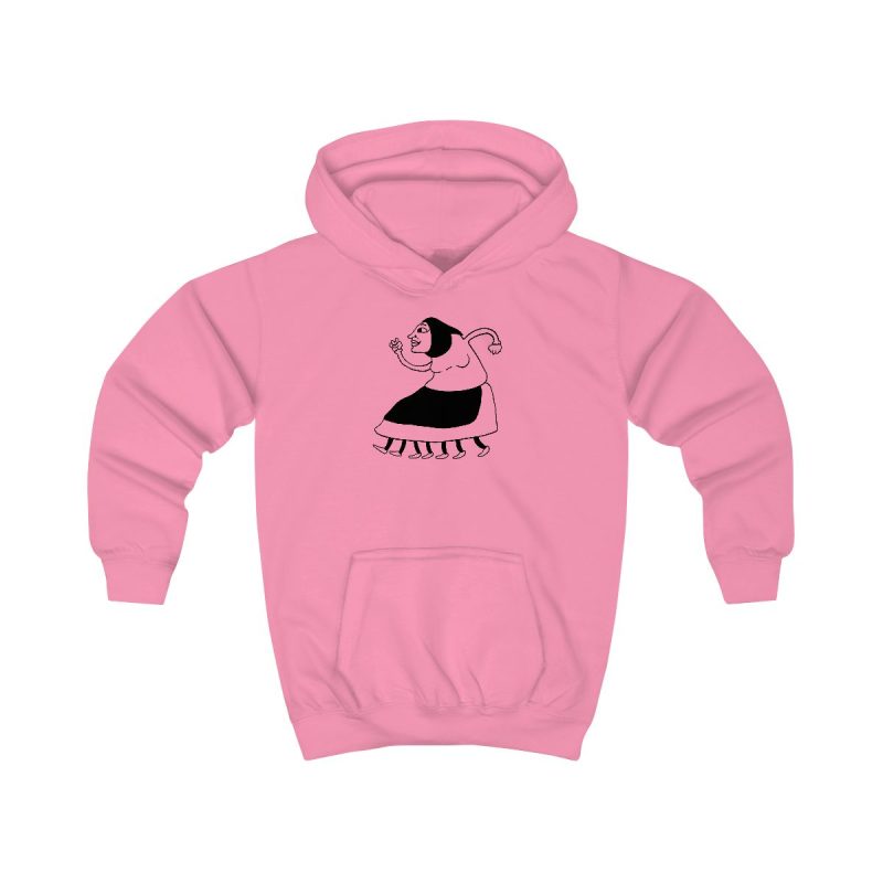 Sudadera con capucha infantil - Rosa algodon de azucar - Camiseta «Jaia Corema»