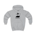 Sudadera con capucha infantil - Gris jaspeado claro - Camiseta «Jaia Corema» Sudadera con capucha infantil - Gris jaspeado claro - Camiseta «Jaia Corema»