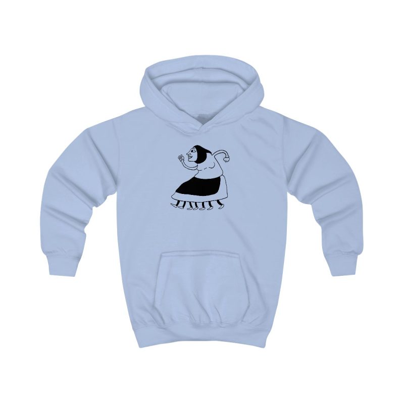 Sudadera con capucha infantil - Azul cielo - Camiseta «Jaia Corema»