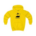 Sudadera con capucha infantil - Amarillo sol - Camiseta «Jaia Corema» Sudadera con capucha infantil - Amarillo sol - Camiseta «Jaia Corema»