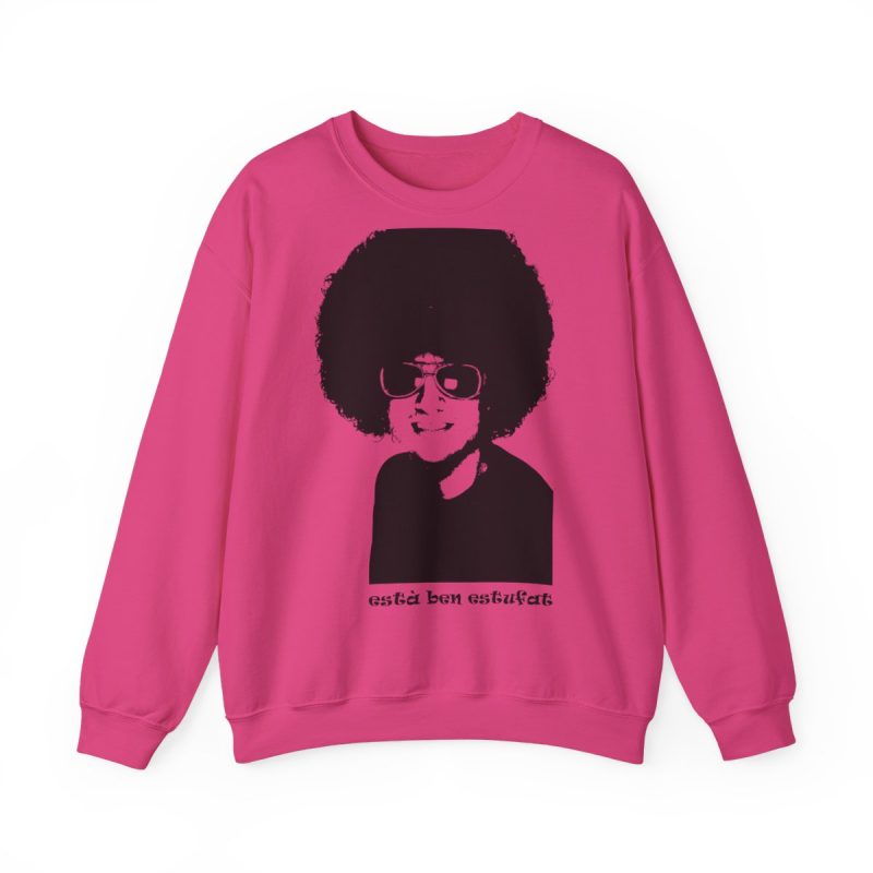 Sudadera cuello redondo - Fucsia intenso - Estufat