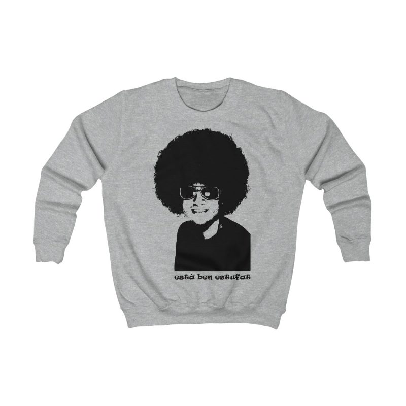 Sudadera infantil - Gris jaspeado claro - Estufat