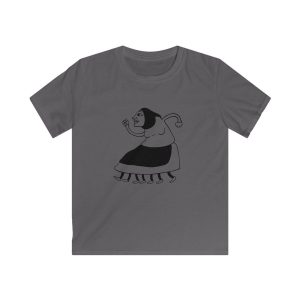 Camiseta infantil Softstyle - Gris marengo - Camiseta «Jaia Corema»