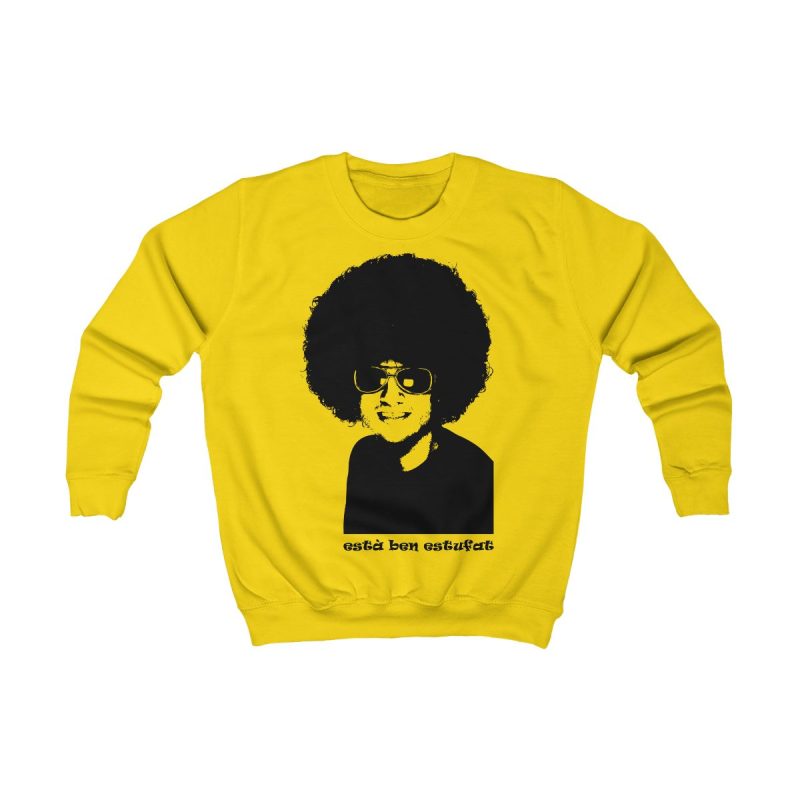 Sudadera infantil - Amarillo sol - Estufat