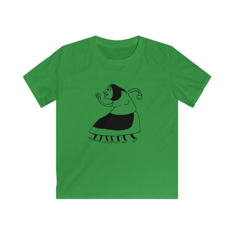 Camiseta infantil Softstyle - Verde irlandes - Camiseta «Jaia Corema»