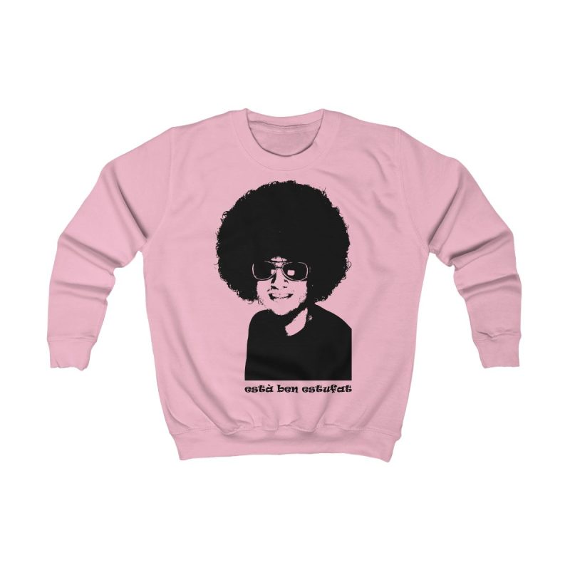 Sudadera infantil - Rosa bebe - Estufat